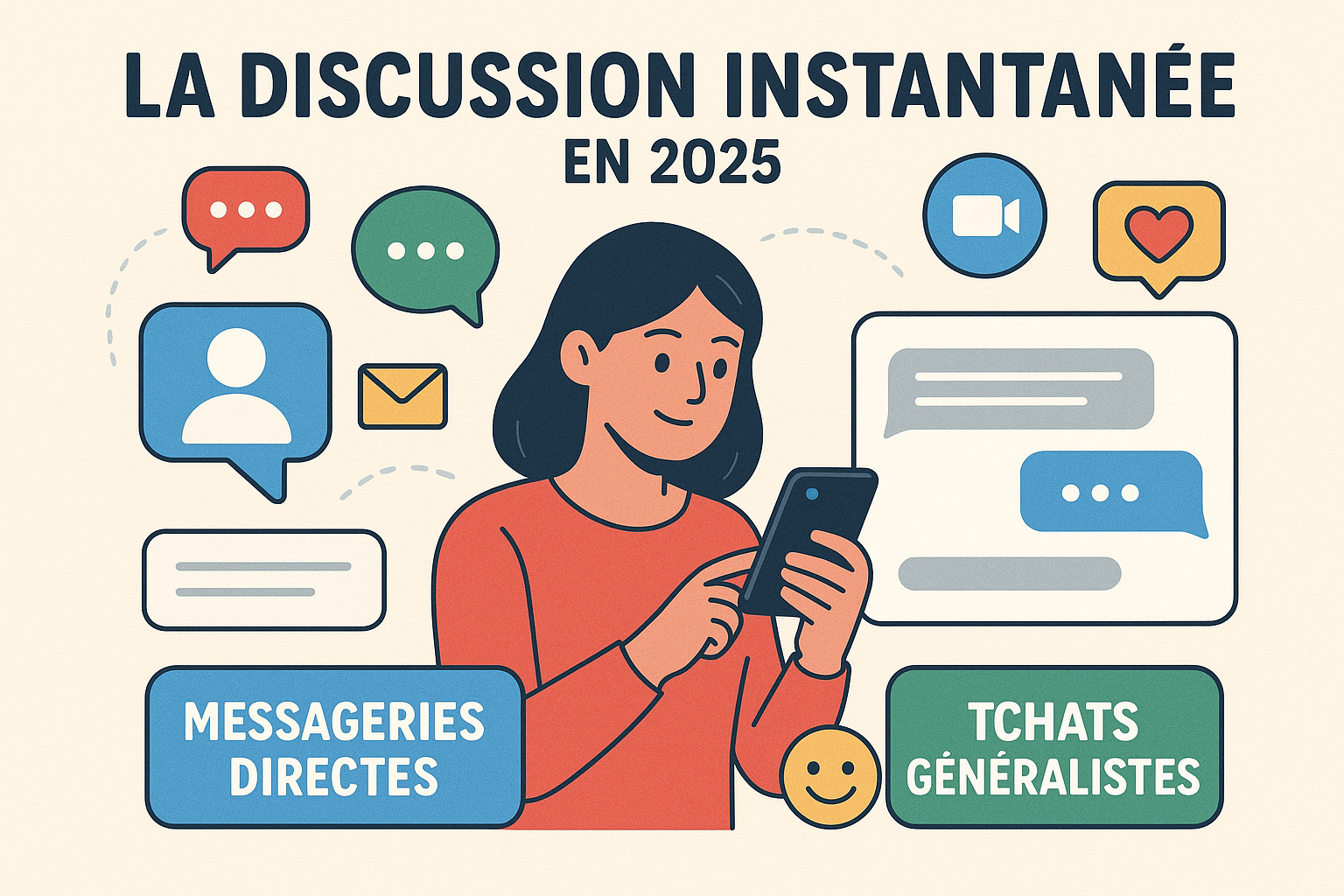 Le chat discussion instantanée : en 2025, c’est un drôle d’écosystème